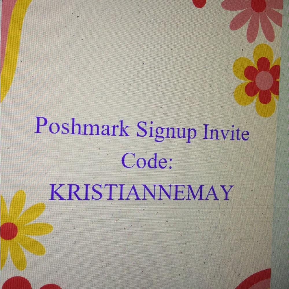 Poshmark Invite Code For $15 Canadian or $10 US: Kristiannemay